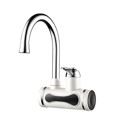 220v Tankless Electric Kitchen Water Heater Tap Instant Hot Water Faucet Heater Cold Heating