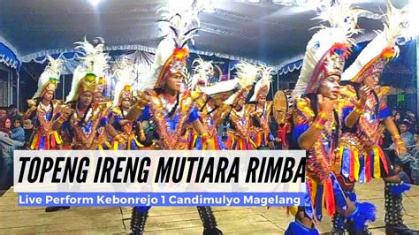 Topeng Ireng Mutiara Rimba Live Perform Kebonrejo Candimulyo