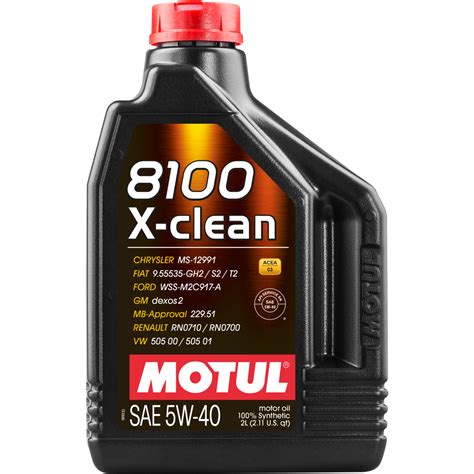 MOTUL 8100 X-CLEAN 5W-40 - Motul