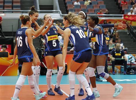 Mondiali Di Pallavolo Femminile Italia A Valanga Travolto L