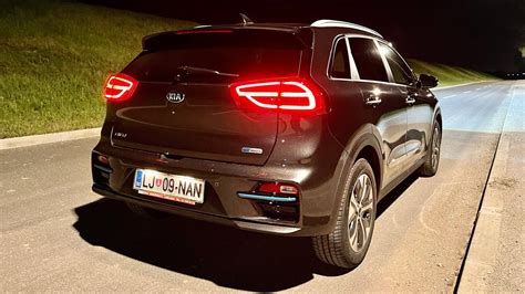 New Kia E Niro 2021 At Night Crazy Led Lights And Ambient Lights Youtube