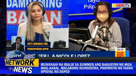 Dzrh News On Twitter Mungkahi Na Ibalik Sa Summer Ang Bakasyon Ng Mga