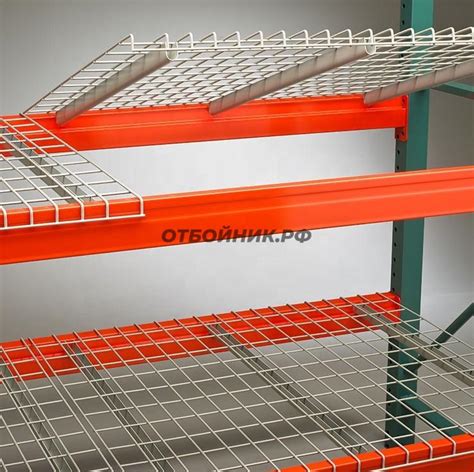 Полка металлическая для стеллажа 1000×400 ПС-3-16 - купить по цене от ...