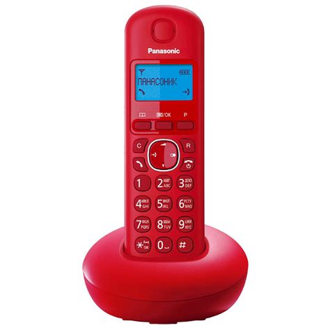 PANASONIC KX-TGB 210 RUR Радиотелефон | Panasonic 210 беспроводной dect ...
