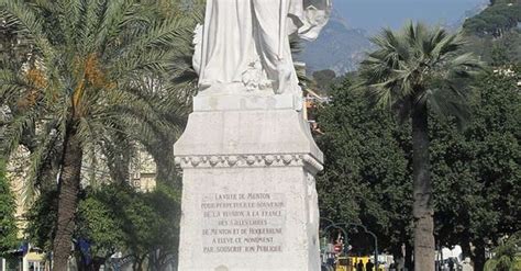 Monumento Commemorativo Dellannessione Di Mentone Alla Francia Menton