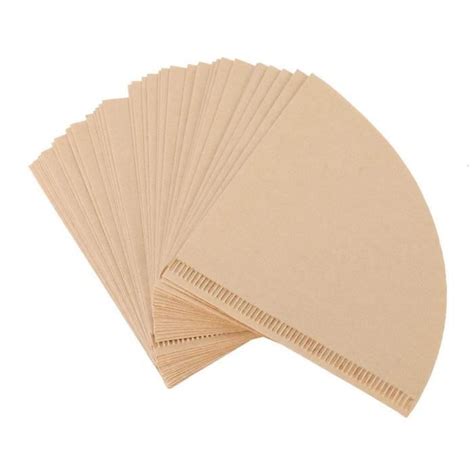 Papier filtre ensemble de papier filtre à café jetable couleur bois