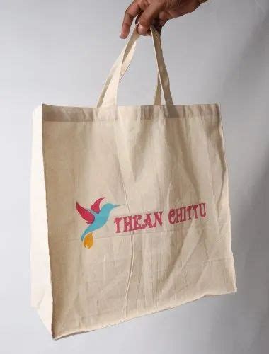 Handled Natural Printed Cotton Carry Bags At Rs Piece In Erode Id