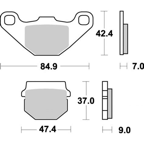 SBS SINTER OFF ROAD RACE PADS