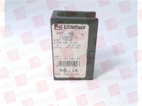 LS2572-1 Terminal Blk/Strip Wiring Dev by LITTELFUSE
