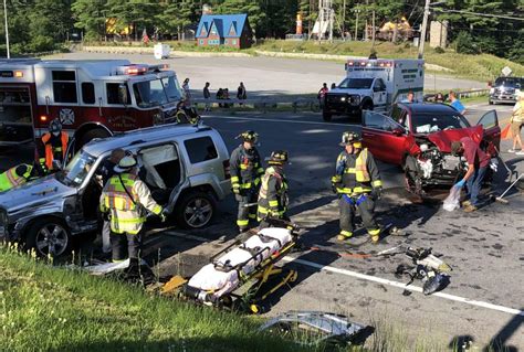 One Woman Extricated From Vehicle After Two Car Crash In Lake George