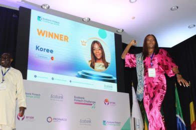 Ecobank Fintech Challenge 2023 Magalie Gauze Sanga Championne