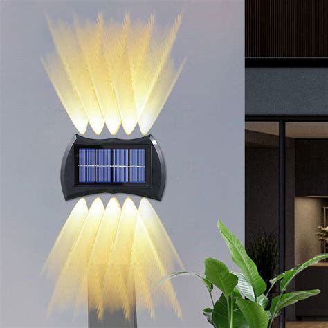 Deagia Outdoor Lighting Clearance LED Outdoor Solar Lights Land Scape