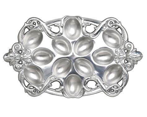 Arthur Court Designs Fleur De Lis Deviled Egg Platter Reviews Wayfair