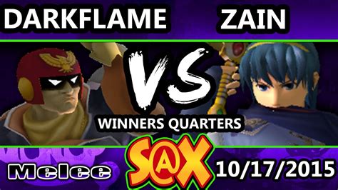 Fall Arcadian VT Zain Marth Vs DTN8 Darkflame Captain Falcon