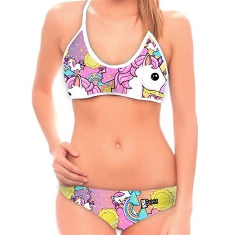 Bikini Deportivo Mujer BBOSI Unicornio Outlet TM Nadadores