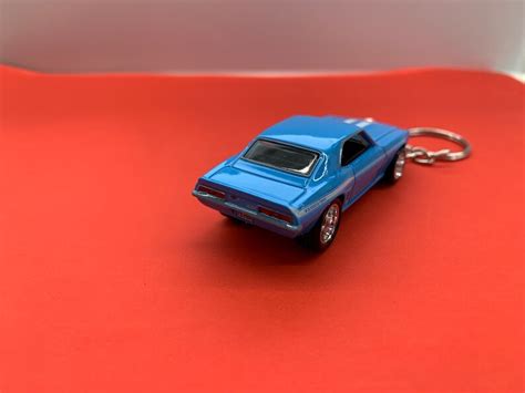 Hot Wheels Chevrolet Camaro Yenko Keychain Fast Furious Etsy