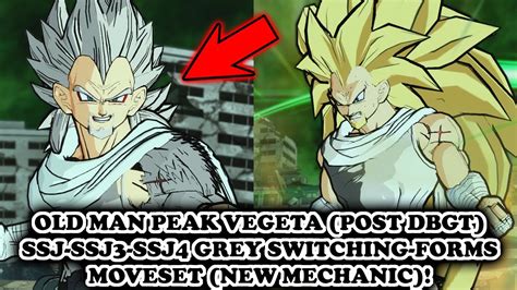 THIS IS PEAK VEGETA SSJ4 ANCIENT Insane Form Switching Moveset W New