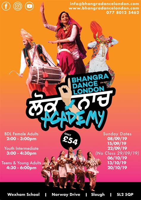 Bhangra Dance London Academy Lok Naach Academy