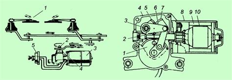 Устройство стеклоочистителя и принцип работы привода, поводка ...
