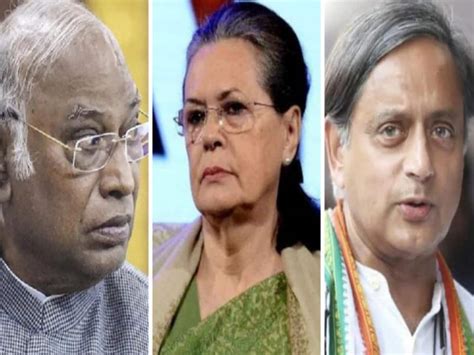 Congress President Elections Shashi Tharoor Says Some Leaders Have