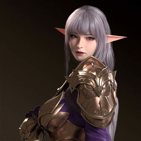 Wallpaper Cgi Silver Hair Elves Fantasy Art Fantasy Girl 1920x1309 Fgo2020 2133889