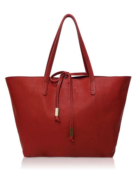 Cartera Tote Bags DS 2923 Color Rojo Milano Bags