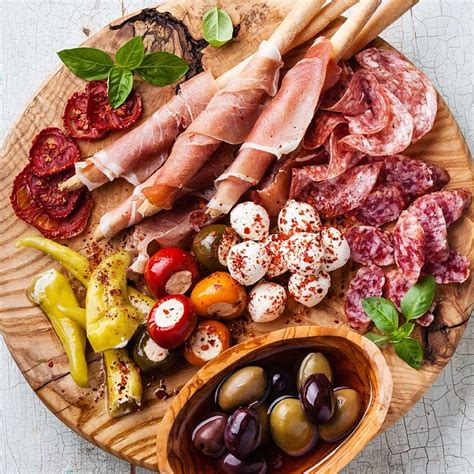 Antipasti Platte Selbst Gemacht