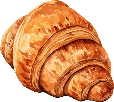 Ai Generated Croissant Clipart Design Illustration 35509844 Png