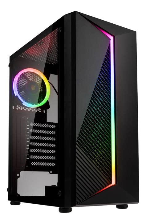 Gabinete Gamer Kolink X3 Templado Cooler Rgb Sup Sentey Compufanstore