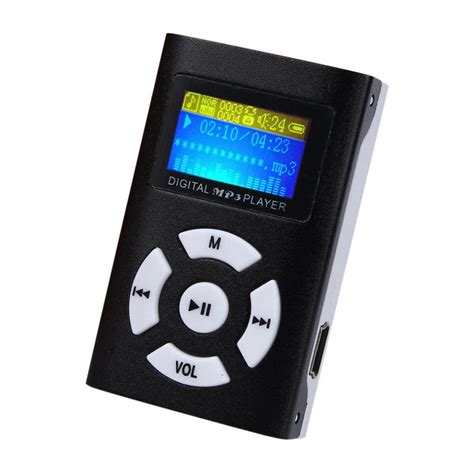 Mp3 Digital Usb Pequeno E Port Til Leitor De M Sica Compat Vel Cart