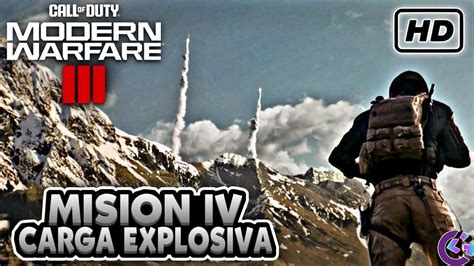 Call of Duty Modern Warfare 3 Misión 4 CARGA EXPLOSIVA Español