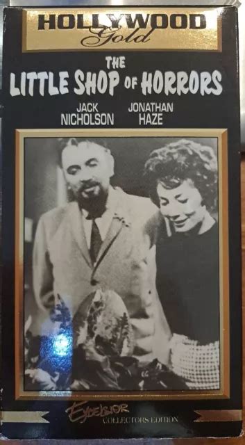 VINTAGE JACK NICHOLSON The Little Shop Of Horrors VHS HOLLYWOOD GOLD