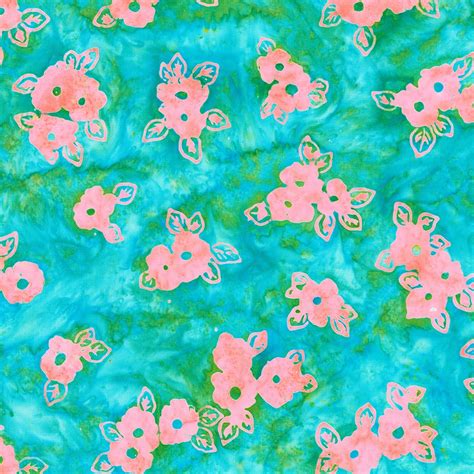 Robert Kaufman Fabrics Srk Lagoon From Artisan Batiks Wild