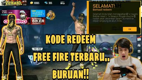 Kode Redem Terbaru Free Fire Buruan Keburu Hangus Youtube