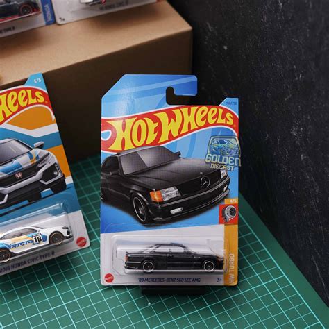 Jual HOT WHEELS 89 MERCEDES BENZ 560 SEC AMG BLACK HITAM Shopee Indonesia