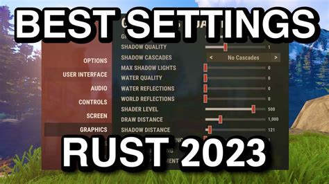 Best Rust Pvp Fps Settings For Easy Guide To Double Fps Youtube