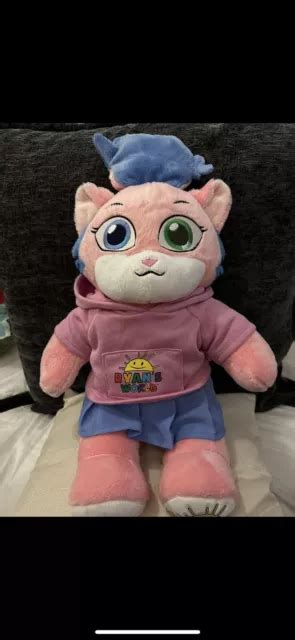 Build A Bear Ryans World Alpha Lexa Cat Plush Pink £15 00 Picclick Uk