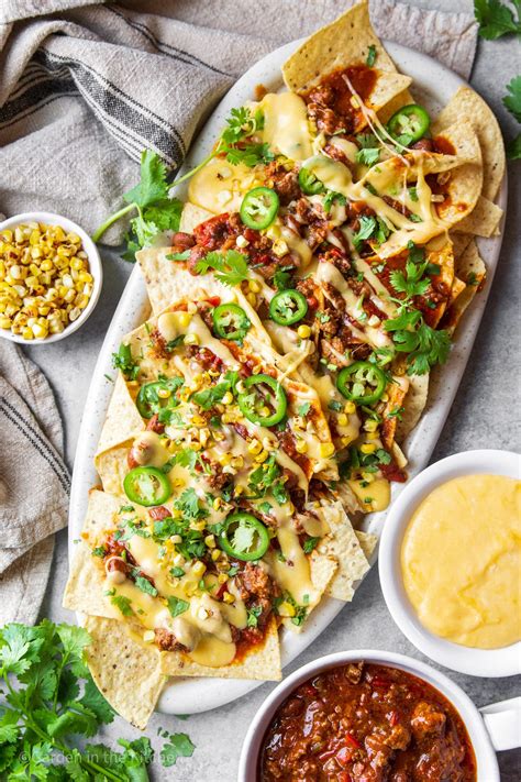 Best Chili Cheese Nachos | Garden in the Kitchen