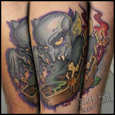 Nosferatu 'toon by James Rowe: TattooNOW