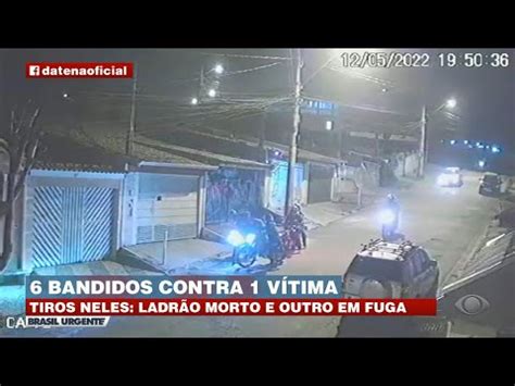 Policial Reage E Mata Bandido Em Assalto Youtube