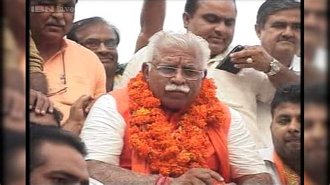 Manohar Lal Khattar To Take Oath As Haryana Cm Today Modi Likely To