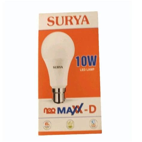 W Surya Neo Maxx D Led Bulb Cool Daylight B At Rs Piece In