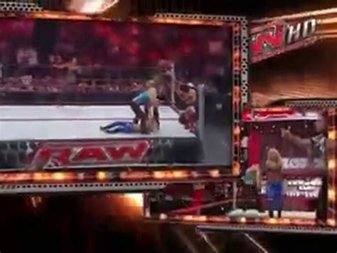 wwe raw maryse jillian hall vs mickie james kelly kelly Vidéo