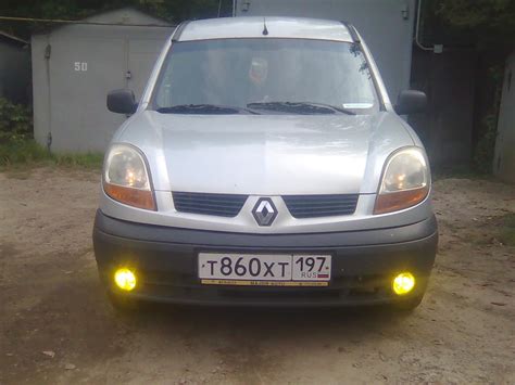 Желтые ПТФ — Renault Kangoo (1G), 1,4 л, 2006 года | стайлинг | DRIVE2