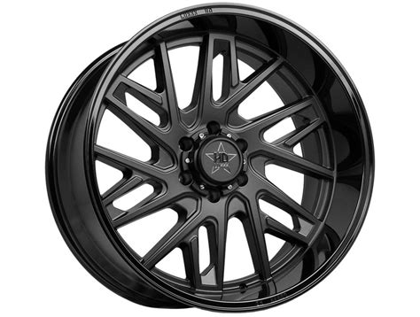 Luxxx Hd Matte Gloss Black Lhd Wheels Realtruck