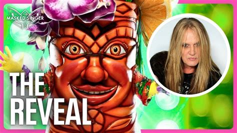 THE REVEAL Tiki Is Sebastian Bach Season 10 The Masked Singer