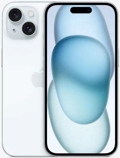 Смартфон Apple iPhone 15 128 ГБ, голубой, Dual SIM (eSIM) купить в ...