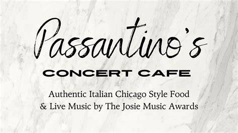 Passantino’s Concert Cafe A Blend Of Taste And Sound Issuewire