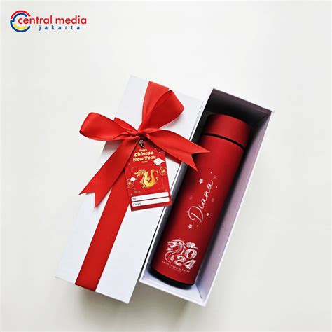 Jual Tumbler Imlek Hard Box Hampers Chinese New Year Of Dragon Shopee