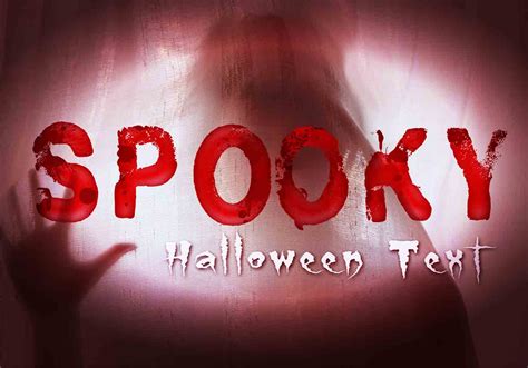 Spooky Halloween Text PSD Free Photoshop Brushes At Brusheezy